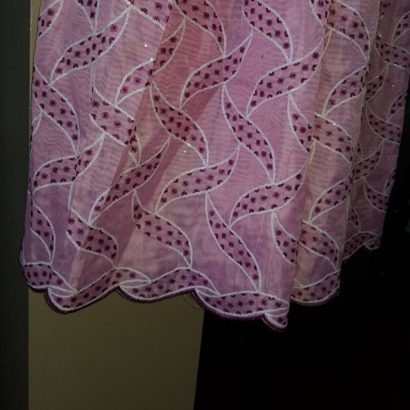 Custom made lace gown dress - Picture 5 of 5